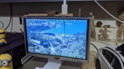 raspberry pi 4B with 5" LCD display case box