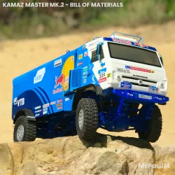RC TRUCK KAMAZ MASTER MK.2 4x4: BILL OF MATERIALS