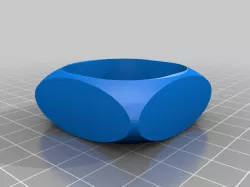 Recessed Smartthings button holder