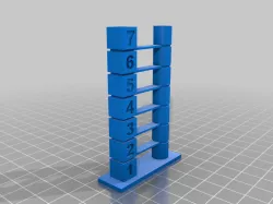 Retraction distance test 1 to 7 mm