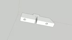 Saab 900 Turbo Badge Bracket