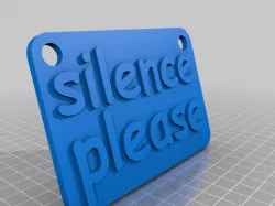 silence please 