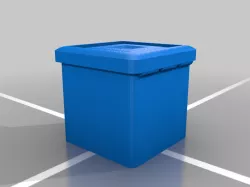 small trash bin