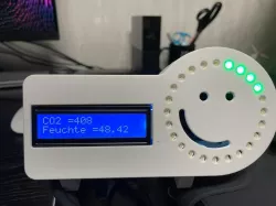 Smiling Case CO2-Ampel