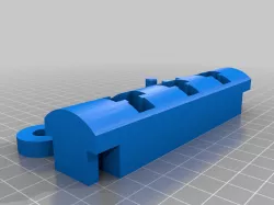 Smoother replacement for the bolt on an Anet spool holder