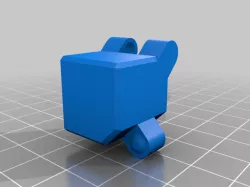 Snap-In-Place Folding Infinity Cube