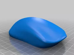 TEST SHAPE Finalmouse Ultralight Medium ZS-F2 Wireless 3D Printed Mouse