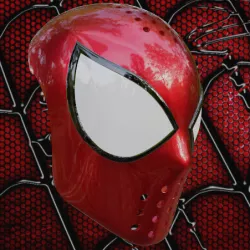 The Amazing Spider-Man 2 Inspired Face Shell