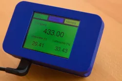 Touch-Display with CO2-Sensor