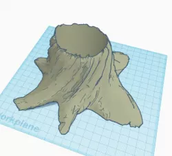 Tree Stump Planter/Holder