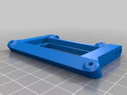 TRX-6 raised front skid plate mount