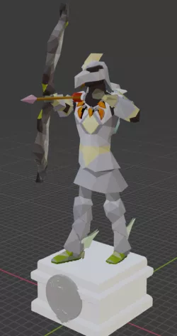 TWISTED BOW SHOT - OLDSCHOOL RUNESCAPE CHARACTER RIP