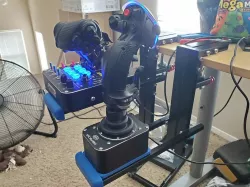 Virpil CM3 Throttle, WarBRD adapter plates for JPEIN