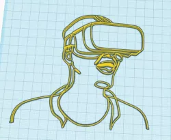 Wall Art Series 3: Futuristic Man