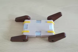 1:10 model - Articulated tracks robot