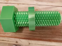 10 Start Double Thread Bolt and Nuts