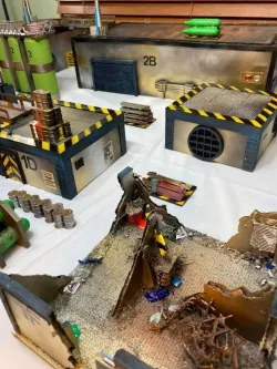 3 Inch risers for 28mm sci-fi wargames