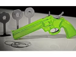 3D printable RUBBER BAND GUN