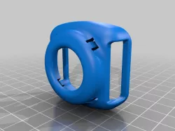 3D Printed Airtag holder with slap wristband