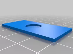 40mm x 20mm Base With Magnet Slot