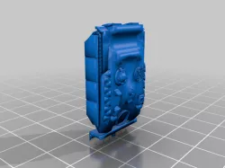6mm Sci-fi Missile Carrier Tank