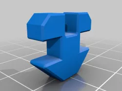 Acrylic glass receptacle for item profiles