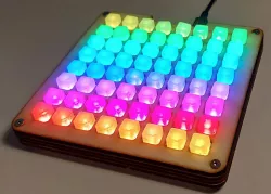 Adafruit Neotrellis M4 Mainboard 8x8 case