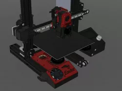 Afterburner Ender 3 + Cable Chain + Pinda