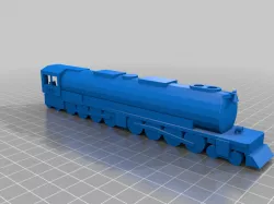 Big Boy Locomotive Simplified Model (Engine Only)
