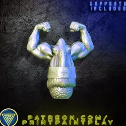 Biochained Bionic Arms Rolling Alien