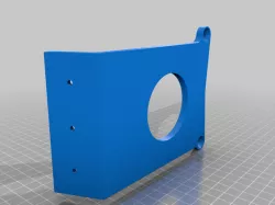 Buttonbox with mount for Fanatec Clubsport Wheelbase V2.5