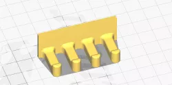  cable organizer, three slot