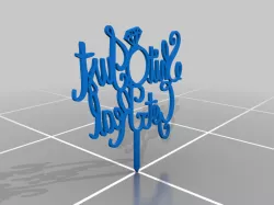 cake topper shit just got real