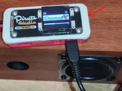 Case for Pirate Audio: 3W Stereo Amp for Raspberry Pi