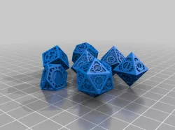 Cogs Dnd Dice (Industrial / Steampunk)