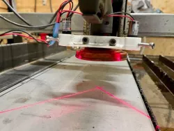 crosshair for Langmuir Crossfire Pro CNC plasma table