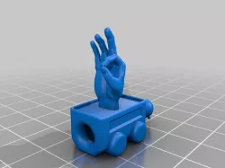 Customizable Alphabet Train - Hand Gestures