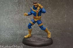 Cyclops (X-Men/Marvel presupported 35mm wargame miniature)