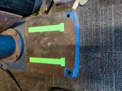 Drill press Pillar foot hole covers