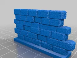 Dungeons and dragons wall segment