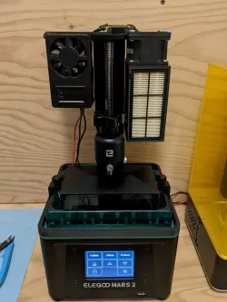 Elegoo Mars 2 filter & heater