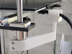 Ender 5 Plus bed wire support