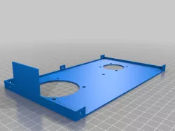 Ender 5 Plus meanwell PSU cover for 60mm and 40mm fan