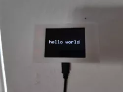 ESP Easy TFT display 2.2"