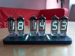 Flora IV-12 VFD clock
