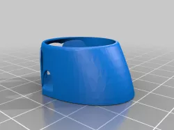 Foam glider motor mount 1806