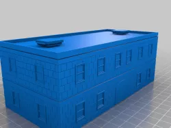 FOW Factory Stone wall