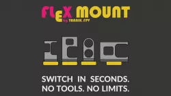 FPV FlexMount (GoPro 3/6/7/8/9 & Session) (Apex/SouceOne/Nazgul/RomaF5/Mark4)