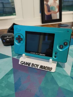 Gameboy Macro Stand