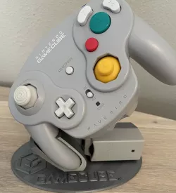 Gemecube wireless wavebird controller stand display
